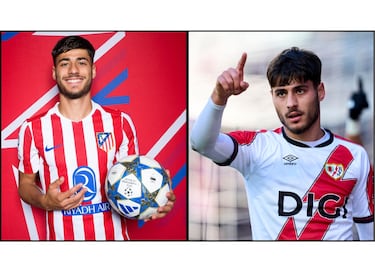El canterano rojiblanco es el caso más reciente. El delantero fue cedido por el Atlético de Madrid al Rayo en el pasado mercado de fichajes invernal.