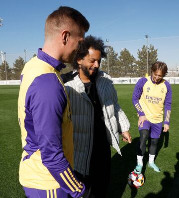 Toni Kroos y Marcelo.