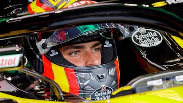 Carlos Sainz, piloto de Renault
