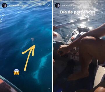 El día de percances de Sara Carbonero, Iker Casillas, Isabel Jiménez y Álex Cruz en sus vacaciones en Menorca