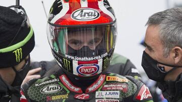 Jonathan Rea en Francia.