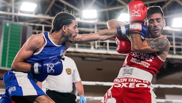 Combate en una de las finales de los Campeonatos de España Amateurs.