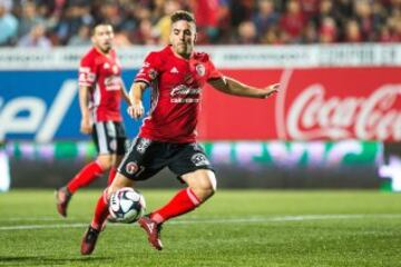 Gabriel Hauche dejó Xolos para incorporarse a las filas del Toluca, donde buscará convertirse en ídolo. En el Apertura 2016 marcó cuatro goles en 19 partidos. 