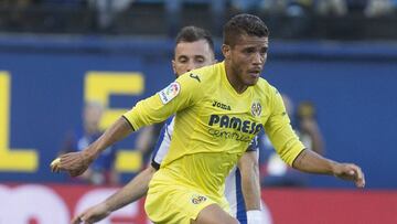 Jonathan Dos Santos durante un Villarreal-Deportivo de la Coru&ntilde;a.