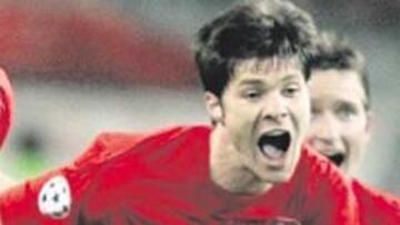 <b>GOLEADOR. </b>Xabi Alonso marcó el fin de semana pasado.