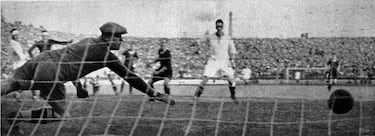 El 21 de abril de 1935, hartos de recibir goleadas en Los Clásicos, los culés se vengaron con una manita. Vantolra, anotó cuatro goles, fue el protagonista. Escola también marcó.