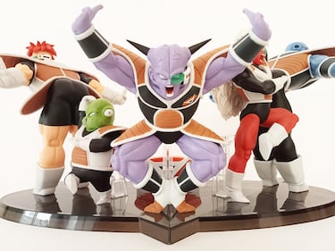 ‘Dragon Ball Z’: monta tus propias Fuerzas Especiales Ginyu con este vistoso diorama de Banpresto