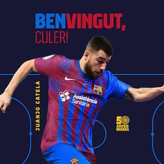El Barça ficha a Catela... a la espera de saber si puede jugar