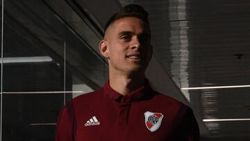 Santos Borré, delantero colombiano