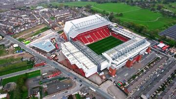 El mítico estadio de Liverpool recibe el juego de ida ante Bayern Múnich, el 19 de febrero