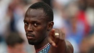 Bolt acepta el reto de los 600 metros contra Mo Farah