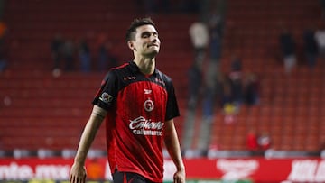 Unai Bilbao of Tijuana during the 5th round match between Tijuana and Puebla as part of the Liga BBVA MX, Torneo Clausura 2026 at Caliente Stadium, on February 06, 2026 in Tijuana, Baja California, Mexico.
