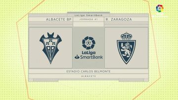 Resumen y goles del Albacete vs Zaragoza de LaLiga SmartBank
