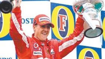 <b>BATALLADOR. </b>Schumacher promete guerra ante su afición.