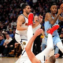 Cuarto triple-doble seguido de Jokic, pero 38 puntos de Morant