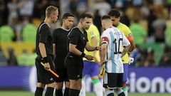 Who is Piero Maza, the referee for Argentina - Canada at Copa América 2024?