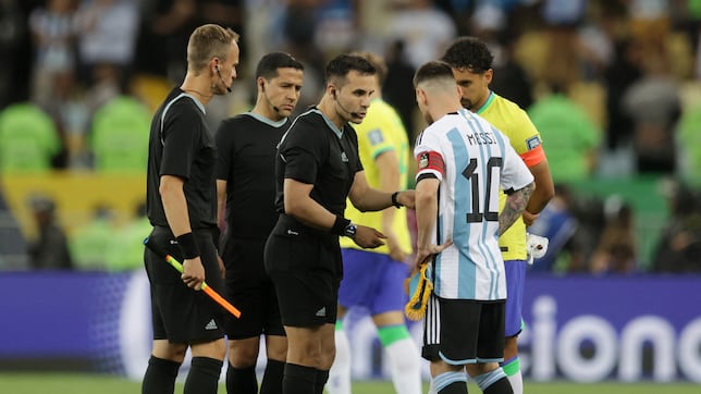 Who is Piero Maza, the referee for Argentina - Canada at Copa América 2024?