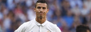 Ronaldo is gutted after the draw against Eibar.