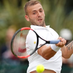 Evans, de plantar cara a Alcaraz a caer en primera ronda