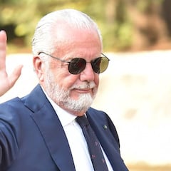 De Laurentiis: “Hablé con Florentino, el fútbol lo administran personas sin visión”
