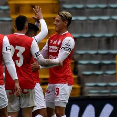 Santa Fe mantiene el invicto en casa ante Bucaramanga