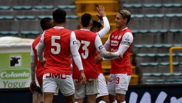 Independiente Santa Fe se impuso 2-0 ante Bucaramanga en la fecha 6 de la Liga BetPlay.