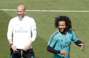 Marcelo y Zidane. 