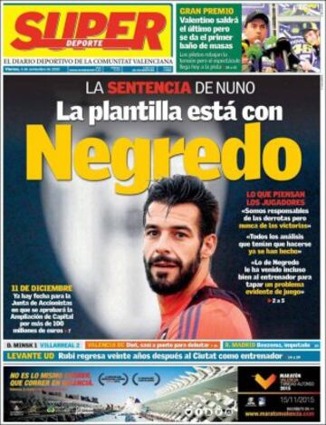 Portadas de la prensa mundial