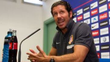 Simeone: "Estoy seguro de que el Atlético puede mejorar"