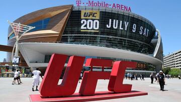 El espectacular T-Mobile Arena, escenario del UFC 200.