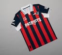 Las camisetas de los equipos de la NFL al estilo clásico del fútbol