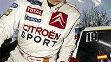 <b>CONFIADO.</B> Sainz confía en el calendario para atacar al líder Burns.