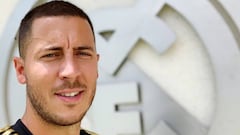 Eden Hazard gets down to work with Real Madrid: "First day in the new office!"