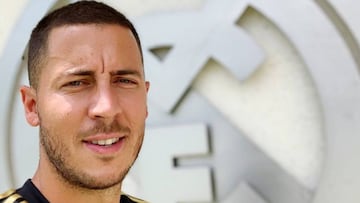 Eden Hazard gets down to work with Real Madrid: "First day in the new office!"