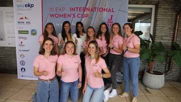 Las competidoras en la EKP International Women's Cup