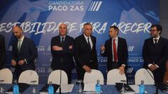Paco Zas se present&oacute; a la presidencia del Deportivo