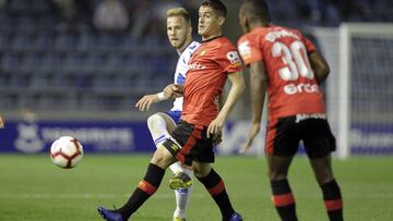 Uros Racic, con el Tenerife.