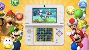 Captura de pantalla - Puzzle &amp; Dragons: Super Mario Bros. Edition (3DS)