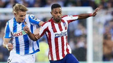 Renan Lodi con el Atl&eacute;tico. 