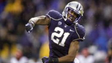 Marcus Peters sería una elección ideal para reforzar la secundaria de los Vikings.