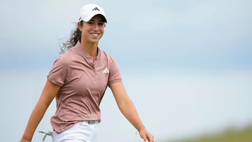 ERIN, WISCONSIN - MAY 29: Julia Lopez Ramirez of Spain walks off the 14th tee during the first round of the U.S. Women's Open presented by Ally 2025 at Erin Hills Golf Course on May 29, 2025 in Erin, Wisconsin. Patrick McDermott/Getty Images/AFP (Photo by Patrick McDermott / GETTY IMAGES NORTH AMERICA / Getty Images via AFP)