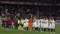 Sevilla-Barcelona en imágenes