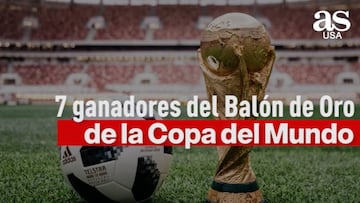 Los 9 ganadores del Balón de Oro en la Copa del Mundo