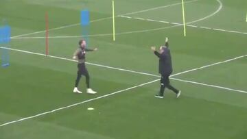 Leeds: Bielsa wildly celebrates Bamford training-ground goal