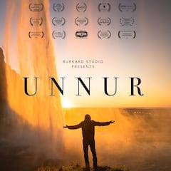 Unnur, el premiado film sobre un surfista islandés que casi muere bajo una cascada