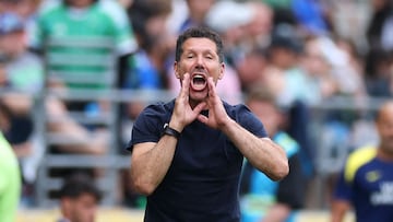 Diego Pablo Simeone, durante el Seattle Sounders-Atlético del Mundial.