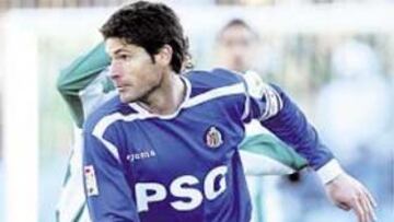 <b>EL CAPITÁN. </b>Vivar Dorado espera seguir un año más en el Getafe.