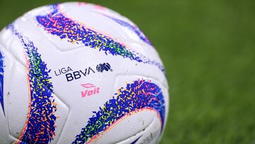 Official Ball Voit Tempest during the game Atlas vs Necaxa, corresponding to Round 17 of the Torneo Apertura 2023 of the Liga BBVA MX, at Jalisco Stadium, on November 10, 2023.
<br><br>
Balon oficial Voit Tempest durante el partido Atlas vs Necaxa, correspondiente a la Jornada 17 del Torneo Apertura 2023 de la Liga BBVA MX, en el Estadio Jalisco, el 10 de Noviembre de 2023