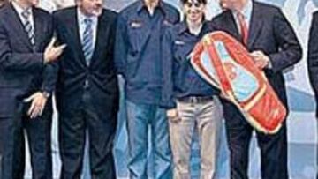 <b>GRAN EVENTO. </b>Lissavetzky y Gallardón presentaron el Mundial.