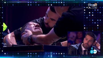 Angustia en 'Got Talent': un mago puso en serio riesgo su vida tras fallar en su número